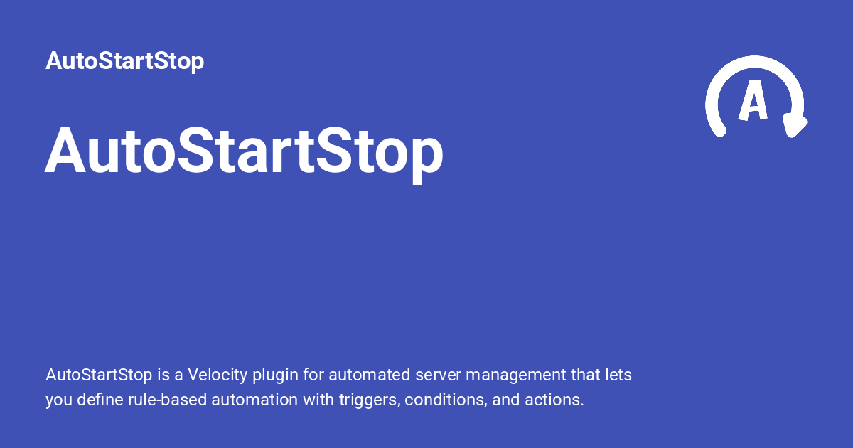 AutoStartStop - AutoStartStop